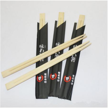 Wholesale Custom Printed Logo Bulk Chop Sticks Disposable Bamboo Chopsticks