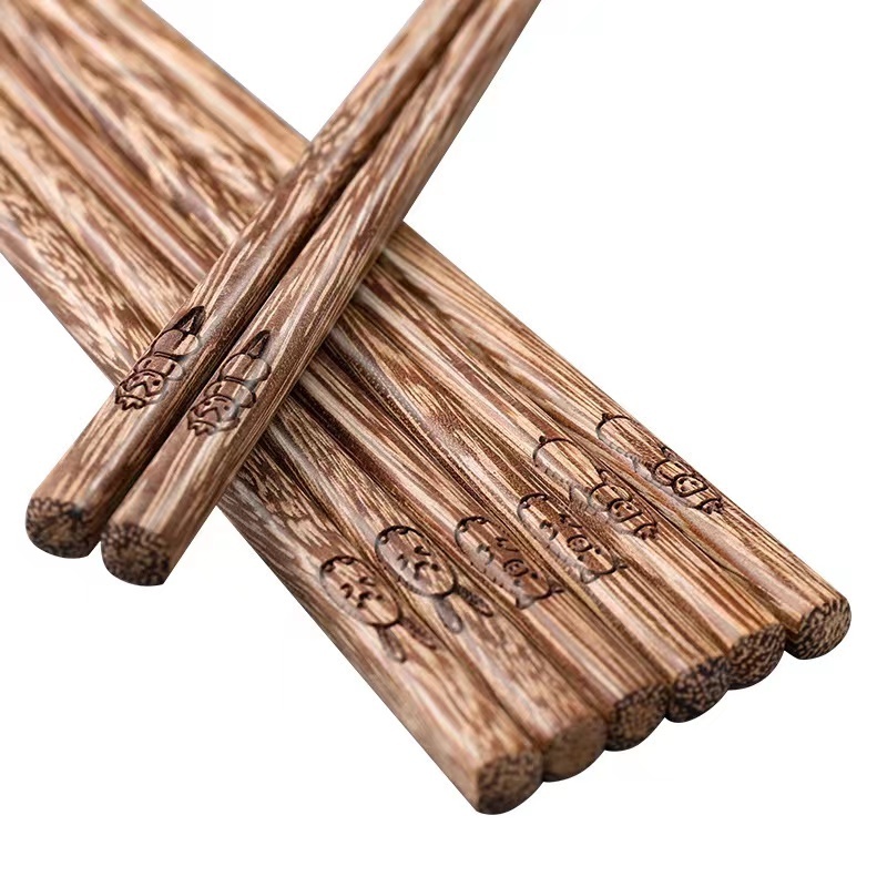 Chopsticks Traditional Bulk Wooden Gift Printed Wooden Custom Chinese Flatware Kitchen & Tabletop Wooden Chopsticks