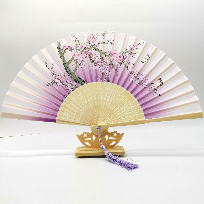 High Quality Personalized Bamboo Hand Held Fan Wedding Fan Classical  Male Hand Bamboo Fans in Chinese Style