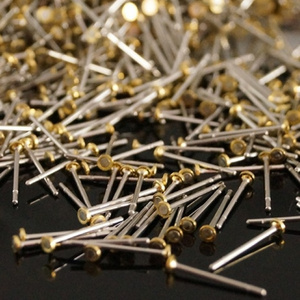 0.7x12mm stainless steel fashion ear pin jewelry findings for earring