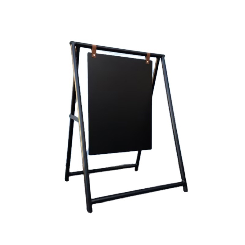 Iron A Frame Floor Advertising Display Board Outdoor Poster Display Stand