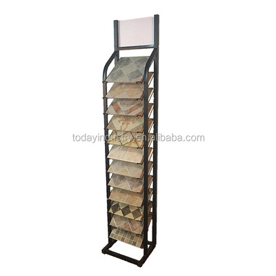 Ceramic Display Stand Metal ,Granite Tile Display Rack