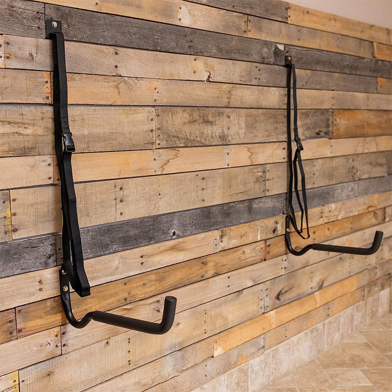 Wall mounted hanging metal Kayak storage racks storage holders for surf boards display system