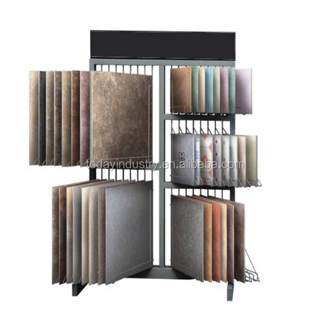 Ceramic Display Stand Metal ,Granite Tile Display Rack