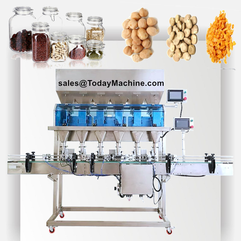 Factory Direct Supply 200cpm Automatic Tin Can Soup Beans Peas Peanut Porridge Beans Filling Canning Machine