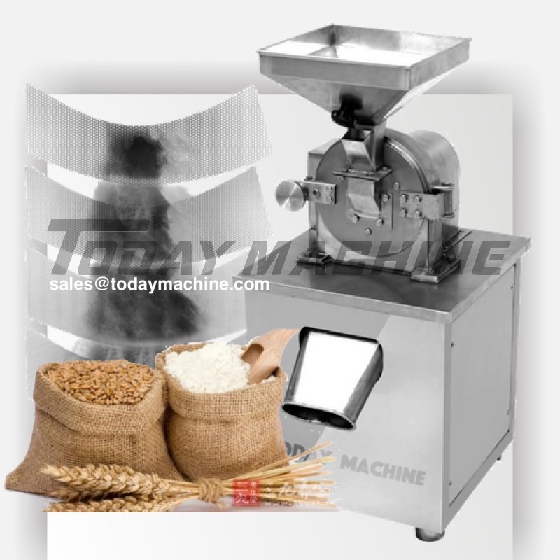 Garlic Grinder/ Ginger Grinding Machine/ Onion Powder making machine