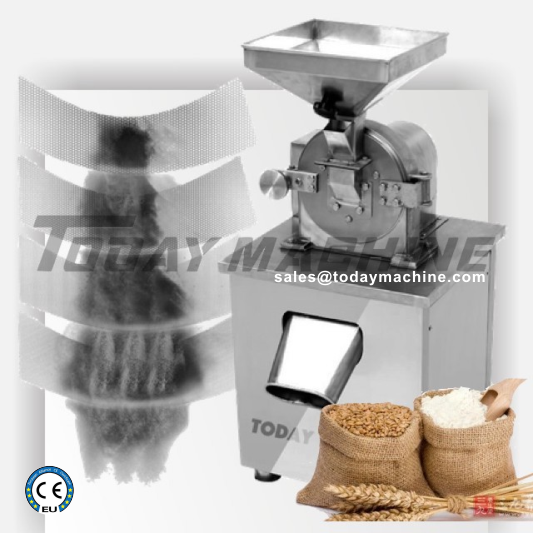 Garlic Grinder/ Ginger Grinding Machine/ Onion Powder making machine