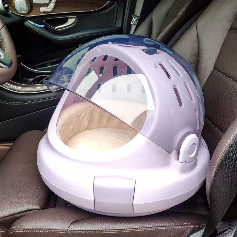 Portable Travel Cat House Pet Travel Box Multi-function Cat Carrier Portable Space Capsule