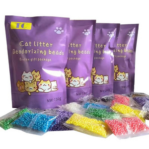 Factory Direct Powder Deodorizer Lavender Cat Litter Deodorant Beads With Flavors