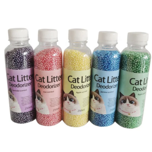 Hot Sale Cat Products Litter Deodorant Beads Cat Litter Cleanser Litter Box Odor Eliminator For Strong Urine Odor