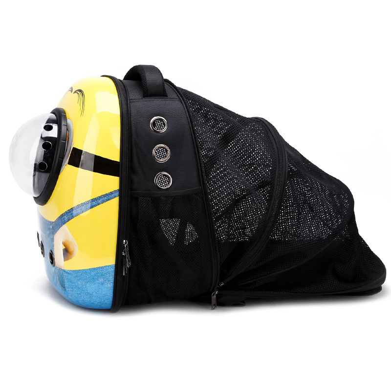 Cat Bag Multifunctional Folding Space Capsule Pet Bag Outing Portable Dog Bag Expandable Pet Backpack Carrier Durable Suitcase