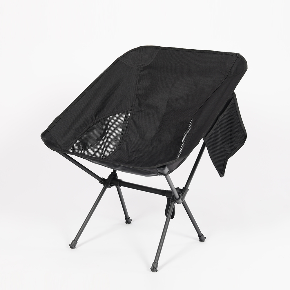 Travel Lightweight Aluminum Ground Folding Chair Beach Chair Outdoor Camping Chair