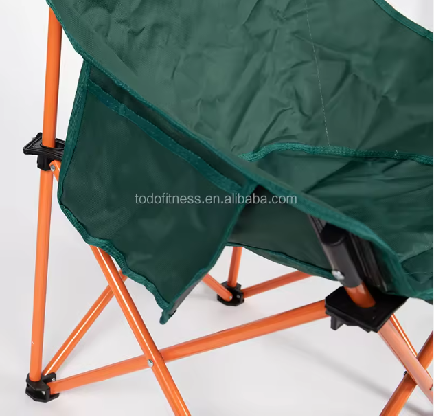 2024 hot sale jinhua portable luxury custom folding camping chair rocking kids foldable outdoor moon chair for camp