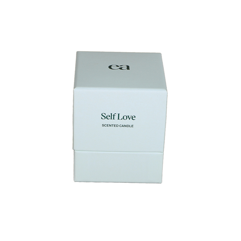 Luxury Custom Beauty Skincare Cosmetic Perfume Fragrance Candle Packaging Cardboard Rigid Cube Paper Box