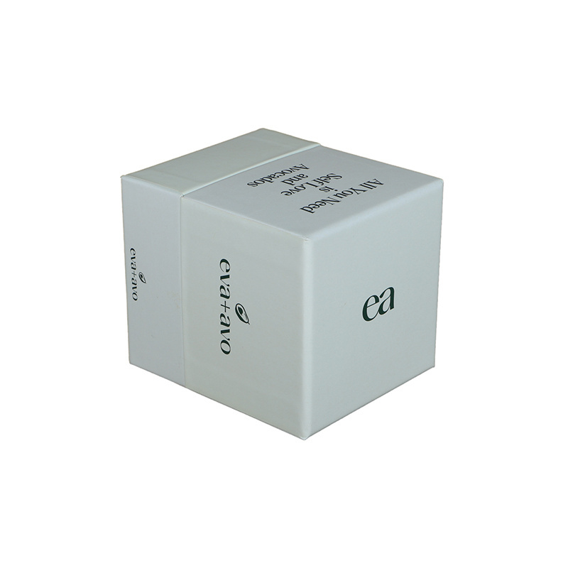 Luxury Custom Beauty Skincare Cosmetic Perfume Fragrance Candle Packaging Cardboard Rigid Cube Paper Box