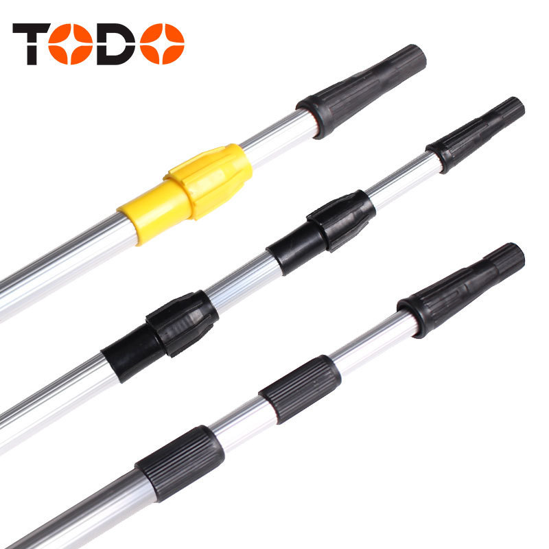 Aluminum Telescopic Pole Stainless Steel Extension Pole For Paint Roller