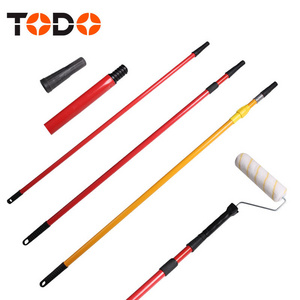 Customized Metal material Extension telescope pole for Painting