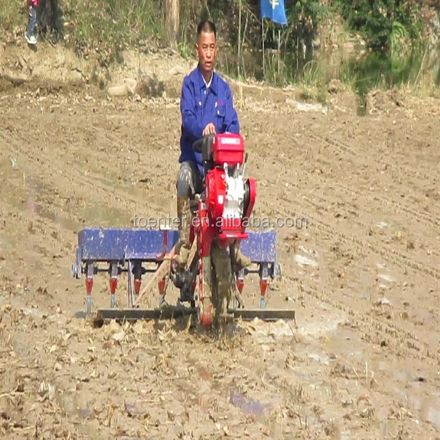 China rice planting machine/paddy seeder/rice planter