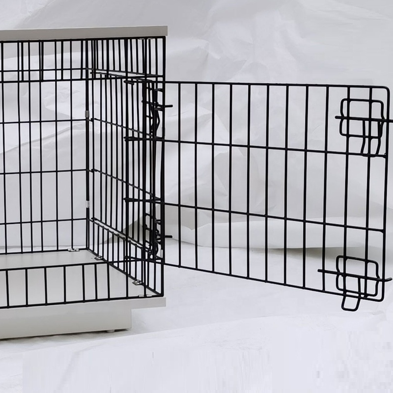 Furniture Wire Cage Fashion Durable Indoor Dog Crate House Metal Iron Hot Sale Puppy Pet Crate a Wholesale OEM Wooden Box Solid