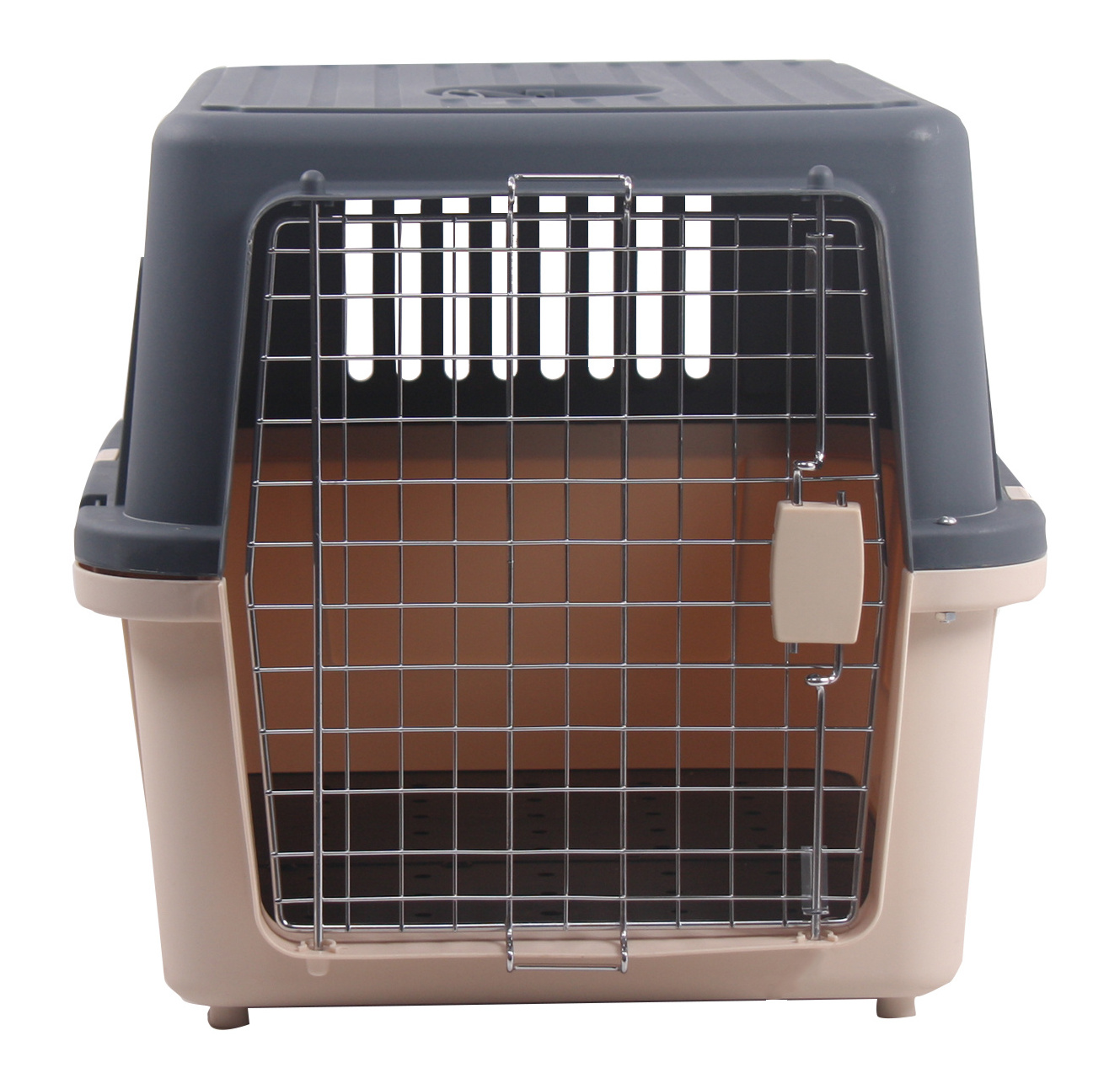 Kiss grooming VK-CD Stackable Stable structure dog flight cage ergonomic handle pet carrying puppy cage