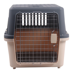 Kiss grooming VK-CD Stackable Stable structure dog flight cage ergonomic handle pet carrying puppy cage