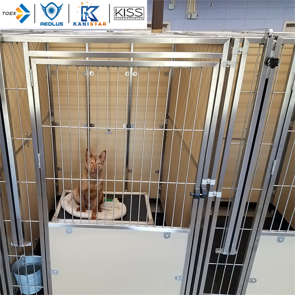 Animal Shelter Breeding Kennel Dog Run Walk-in Kennel Shanghai Factory Crates for Large Dogs