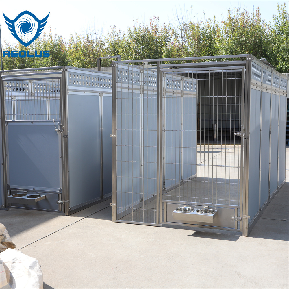 Iron Inside Dog Kennel Panel 6X10X6 Dog Kennels Anti-Pee Dog Kennel