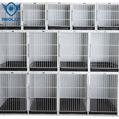 Dog Kennel Outdoor Zinc Coated Dog Cage Wheels Animal Cage Kennel