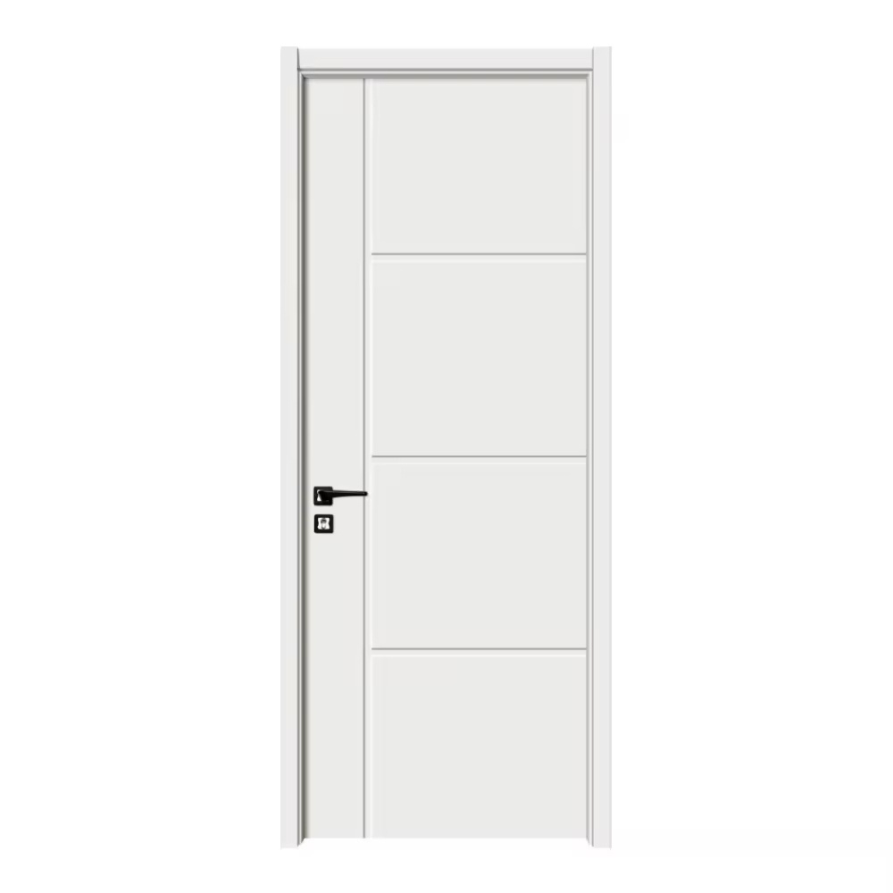 Supplier Wholesale Latest Design Wooden Door New China Wood Room Bedroom Waterproof Modern Interior MDF Door