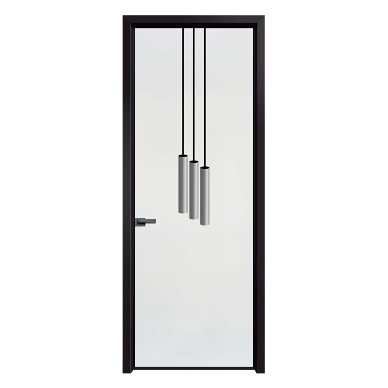 Aluminium Bathroom Doors And Handle For Villa Aluminum Alloy Interior Doors Kitchen Sliding Swing Doors Low Price