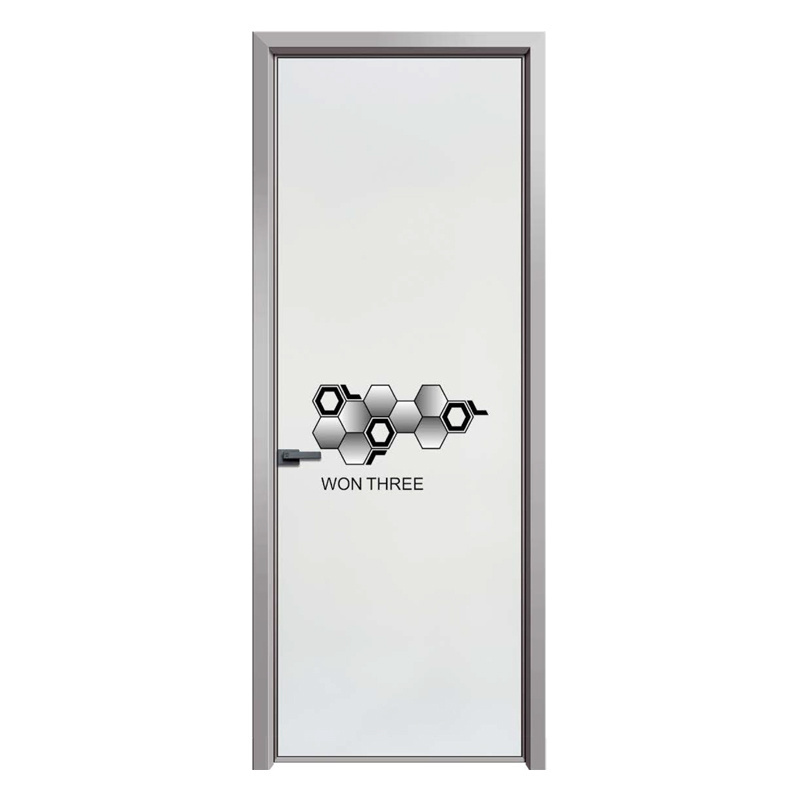 Aluminium Bathroom Doors And Handle For Villa Aluminum Alloy Interior Doors Kitchen Sliding Swing Doors Low Price