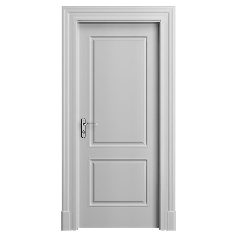 Hot Sale Popular Simple Design Security Customized Manufacture  Interior Wooden Door for Home