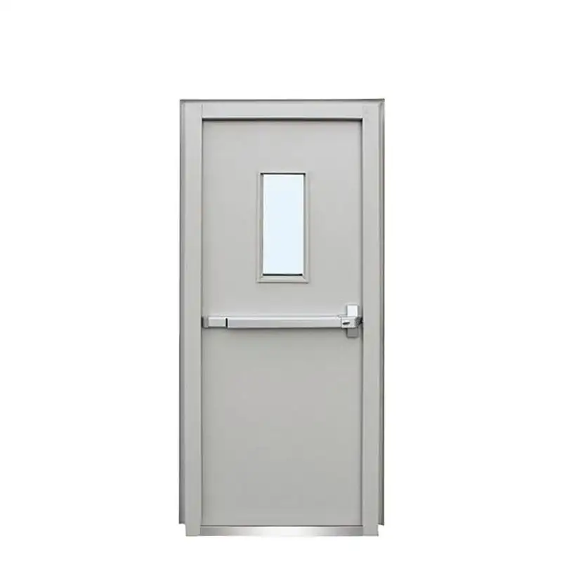 New Arrival Manufacture Red High Quality Security Steel Fire Rated Fireproof Door for Houses