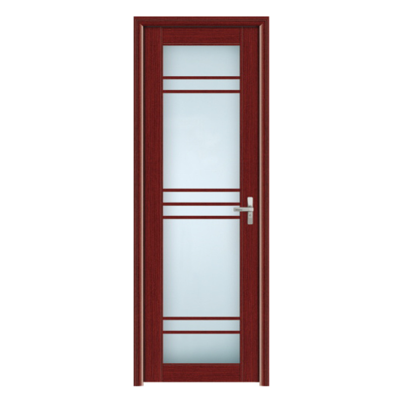 Kitchen Toilet Door Design Decorative Fiber Frosted Glass Aluminum Bathroom Door