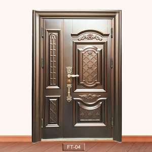 Europe Market Hot Sale Residential Cheap Steel  Home Security Door