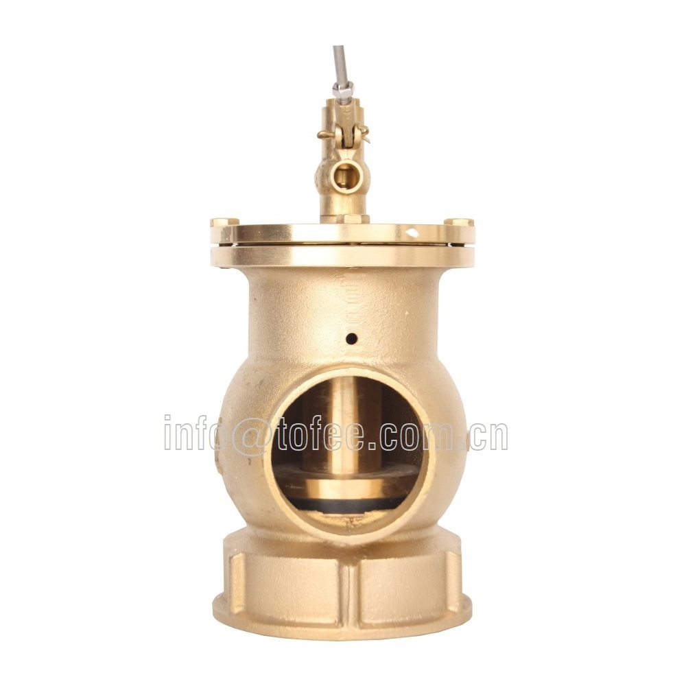 Threaded Brass Floating Valve with SS ball (DN15, 20, 25, 32, 40, 50, 65, 80, 100)