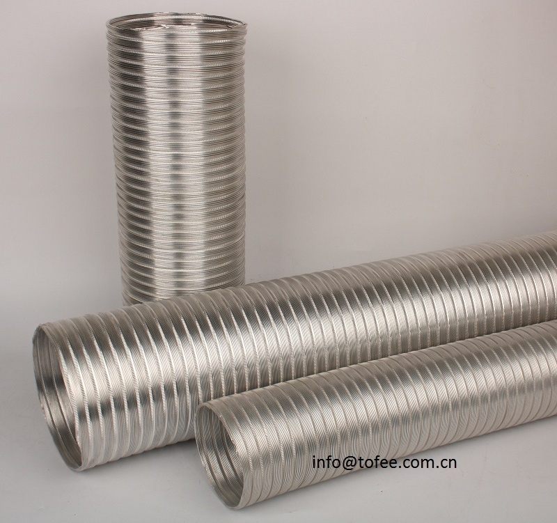 Semi Rigid Spiral Aluminum Flexible Duct