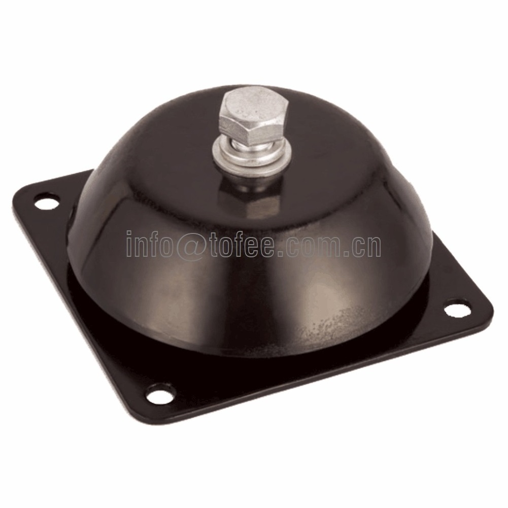 Steel Cast in Rubber Mount Vibration Isolator (Model CRM)