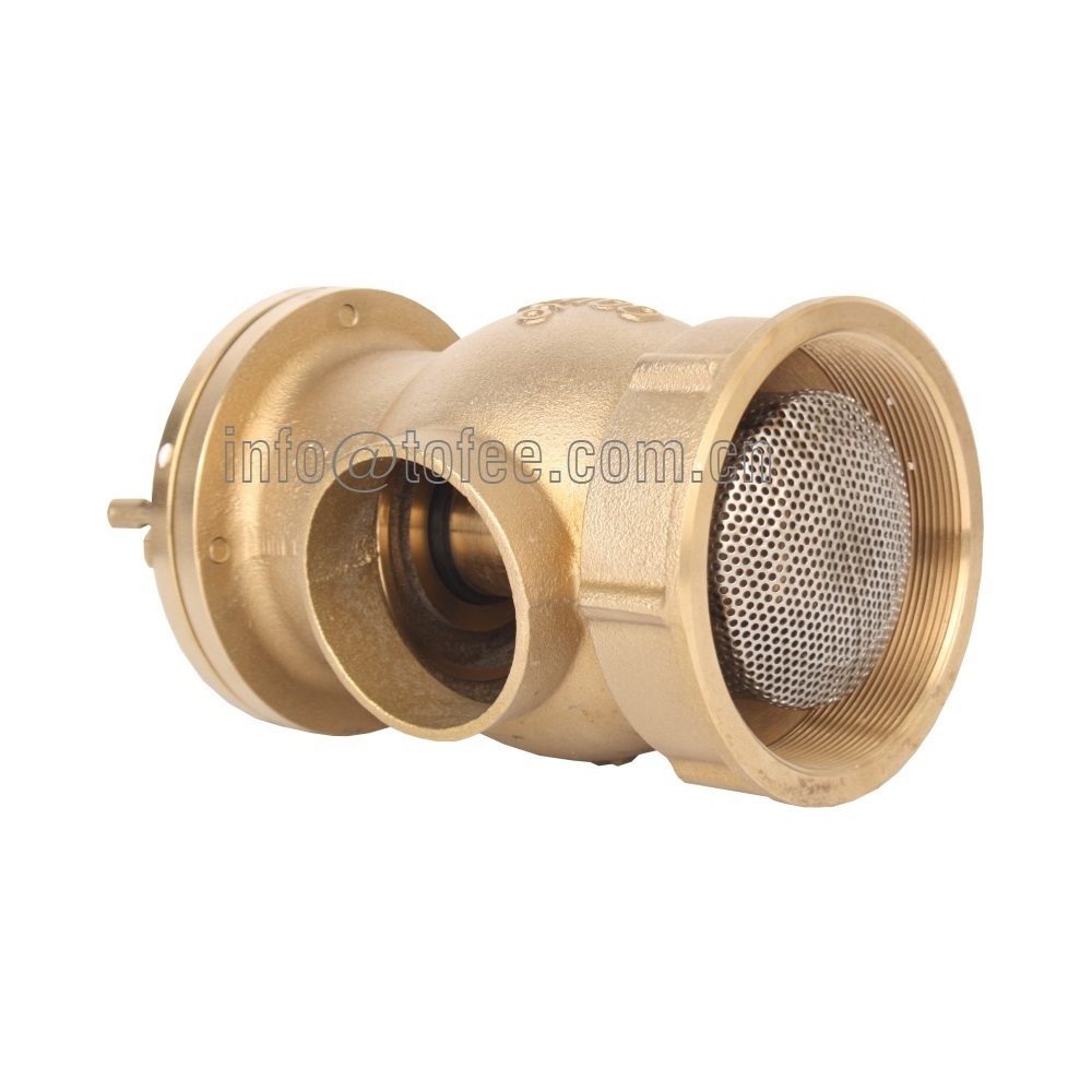 Threaded Brass Floating Valve with SS ball (DN15, 20, 25, 32, 40, 50, 65, 80, 100)