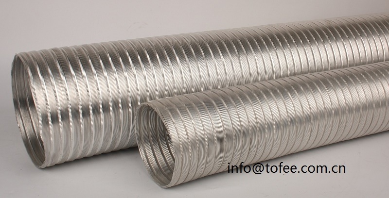 Semi Rigid Spiral Aluminum Flexible Duct