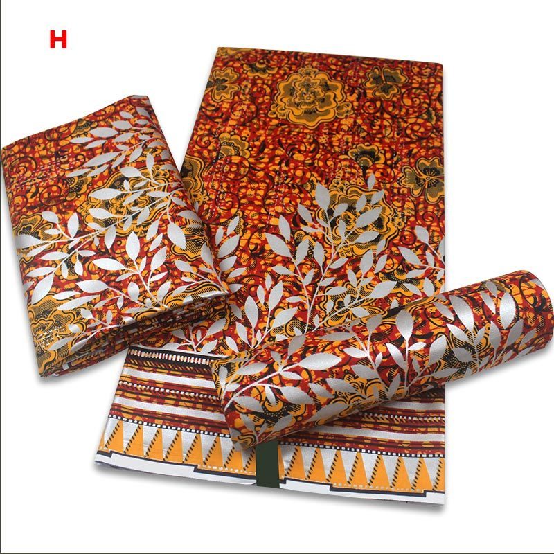 Super high quality golden wax hot sale wax print fabric 100% ankara wax stones pattern fabric