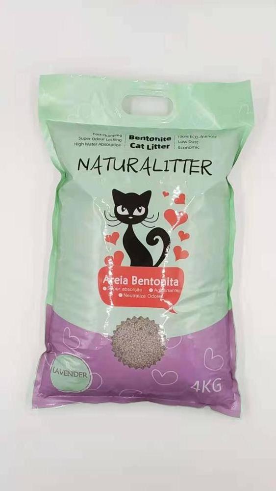 Factory Price Highly Absorbent Bentonite Cat Litter Eco-friendly odorless Quickly Clumping Bentonite Cat Litter