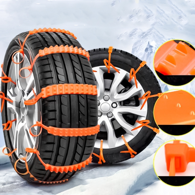 Factory Wholesale Winter Weather Car Tire High Quality Automotive Supplies Plastic Snow Chain