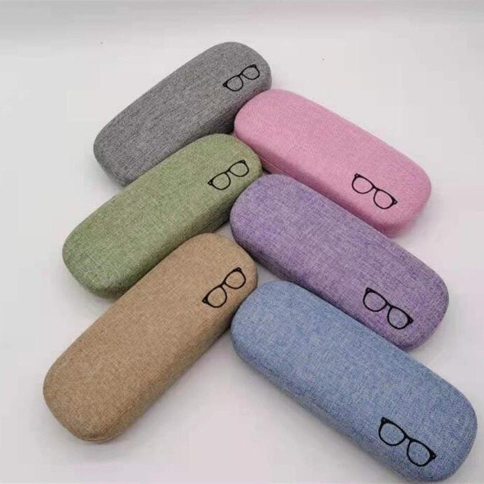 Big Size Customer Logo and Colorful Oversize Hard Myopia Glasses Sunglasses Eye wear Box Glasses Case