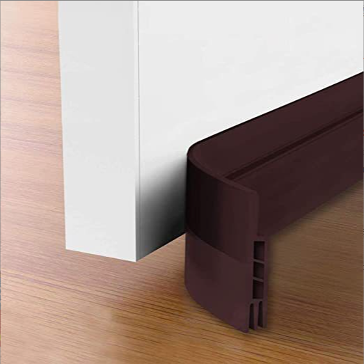 Self Adhesive Wind And Insect Proof Door Bottom Sealing Strip Blocker Insulator Noise Stopper Adhesive Seal