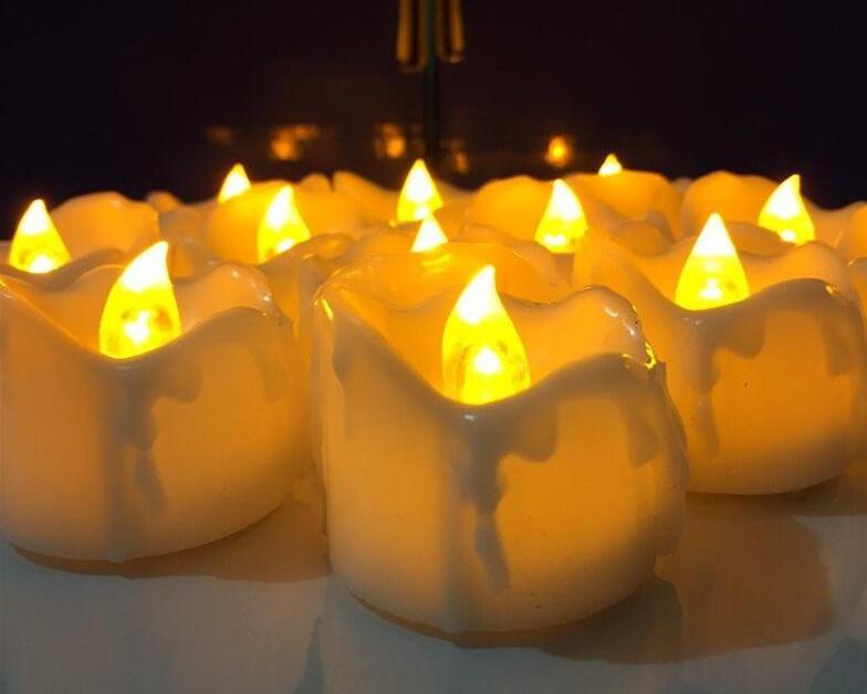 Hot sale fashion popular Home Decor Led Night Light For Kids Tea Lights Flameless Candles