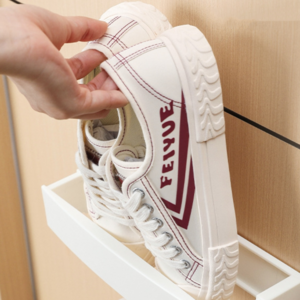 New Modern Multipurpose Sneaker Shelves Plastic Holder Entryway Bathroom Wall Mounted Slippers Rack