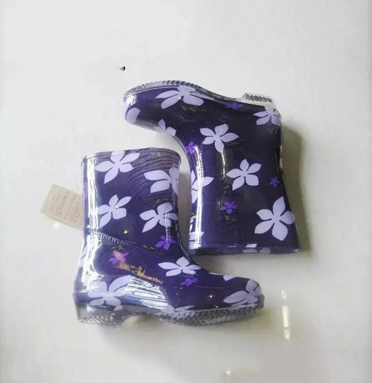 Customer Logo Unique Design Style Half Rain Boots Hot Sale High Quality Nice Price Fashion Free Sample PVC Wholesale Price 1 PCS