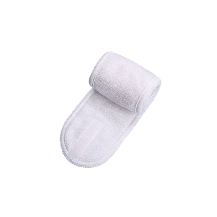 Wholesale Fashion Pure Color Spa Product Bamboo fiber Cotton Non-slip Magic Women Headband For Wholesale Hair Band