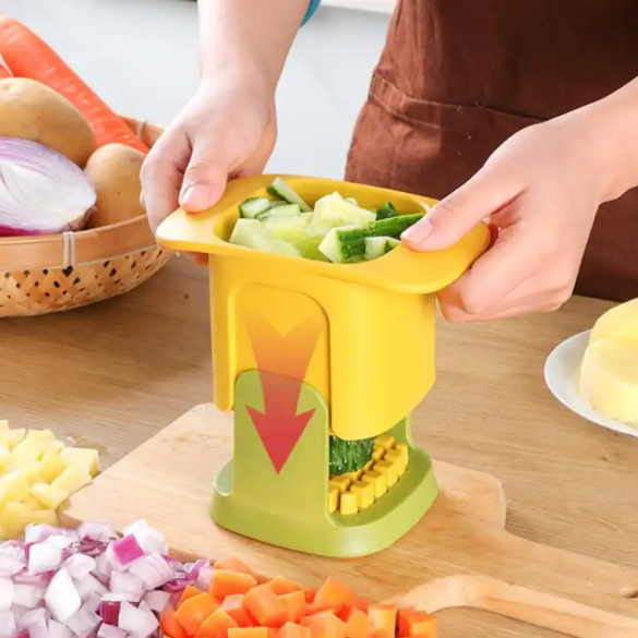 Multifunctional Vegetable Cutter Home Kitchen Tools Household Hand Pressure Chopper Wholesale Onion Potato Slicer